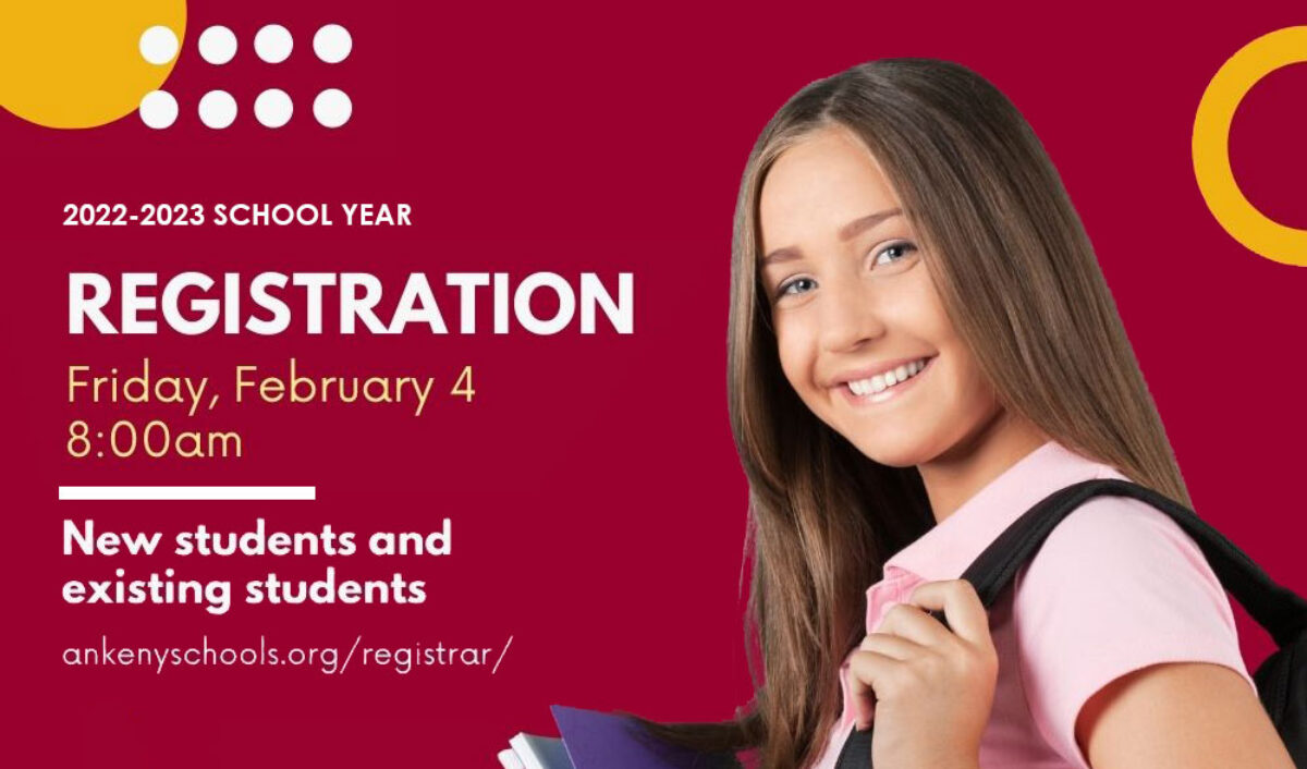Registration for the 2022-23 school year starts February 4